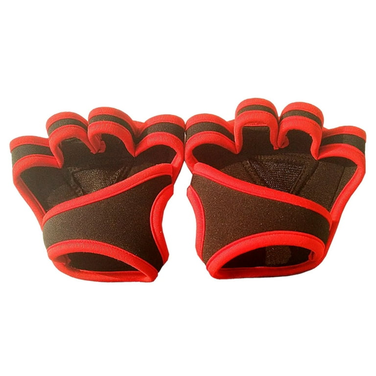 HeroNeo 1pair Weightlifting Workout Crossfit Fitness Gloves Weight