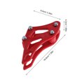 thumbnail image 2 of OUNONA Deflector De Cadena Para Motocicleta Rojo Compatible Con Motocicletas Todoterreno, 2 of 6