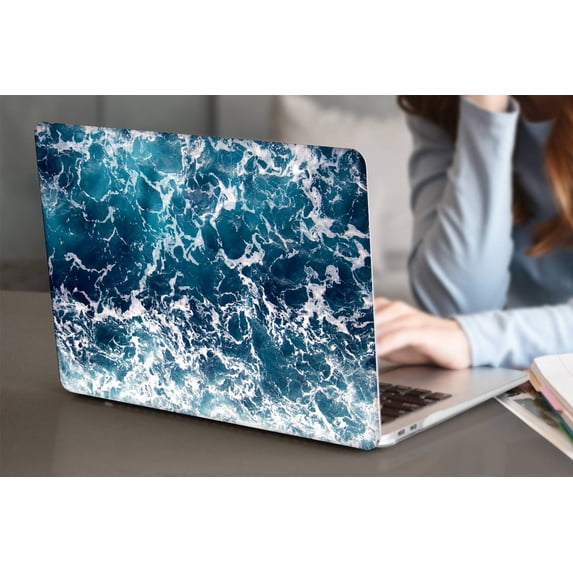 KSK KAISHEK Only Compatible Old MacBook Pro 15" Case 2012 - 2015 Rel. Model A1398, Plastic Hard Case Cover, Marble 21_4