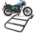 thumbnail image 1 of Motorcycle Side Mount Saddlebag Support Bracket 12mm Iron Matte Black Stylish Look Storage Bag Frame Bracket Holder, 1 of 7