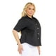 thumbnail image 2 of Camisa de algodon Roman Fashion /Tallas Extras, 12722 (Negro) negro 42, 2 of 5