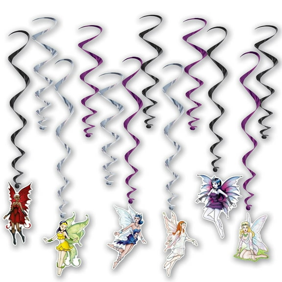 Fairy Hanging Swirls (12 Pcs) - 1 Pack