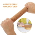 thumbnail image 5 of Pasta Rolling Pin Cookie Cutter Wooden Rolling Pin Spaghetti Pasta Making Tool Ravioli Cutter Kitchen Rolling Pin, 5 of 6