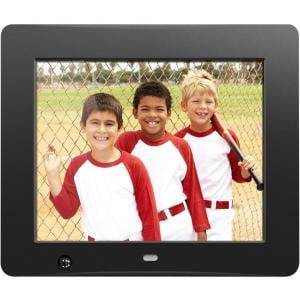 Aluratek 8 inch Digital Photo Frame with Motion Sensor and 4GB Built-in Memory - 8