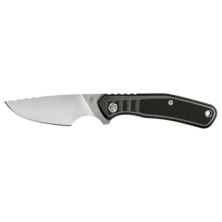 Gerber Downwind Caper Knife Fixed Blade Plain Edge Black