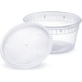 thumbnail image 3 of Pantry Value Plastic Deli Food Storage Containers with Airtight Lids (12 oz. - 48 Sets), 3 of 6