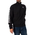 thumbnail image 2 of Puma Train Logo 1/2 Zip Jacket, Black, 2 of 9