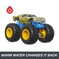 thumbnail image 5 of Hot Wheels Monster Trucks Color Shifters Toy Truck in 1:64 Scale (Styles May Vary), 5 of 9