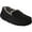 Black, variant on Fireside By Dearfoams Men's Melbourne Genuine Shearling Moccasin Slipper