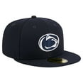 thumbnail image 3 of Men's New Era Navy Penn State Nittany Lions 59FIFTY Fitted Hat, 3 of 6
