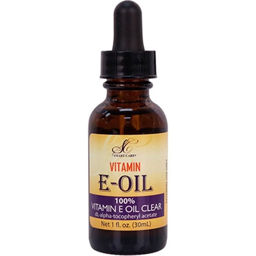 Smart Care 100 Vitamin E Oil Clear 1 Oz,Pack of 6