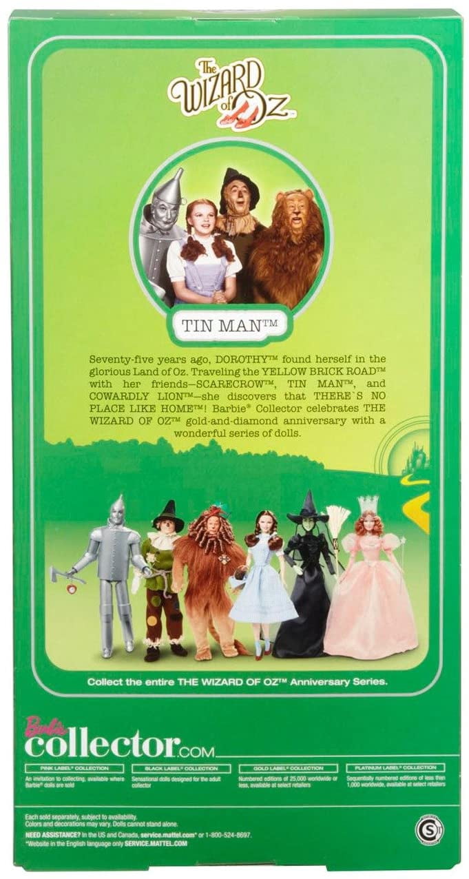 Barbie Collector Pink Label Wizard of Oz Tin Man 2013