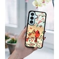 thumbnail image 5 of WIRESTER Shockproof Soft Rubber Cover Case for Samsung Galaxy S26 6.3" 2026, Red Cardinal Lovebird, 5 of 5