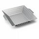 thumbnail image 2 of Cesta para parrilla de acero inoxidable | Sartén para asar verduras con superficie antiadherente | Cesta resistente para barbacoa para asar verduras, carne y mariscos, 2 of 8
