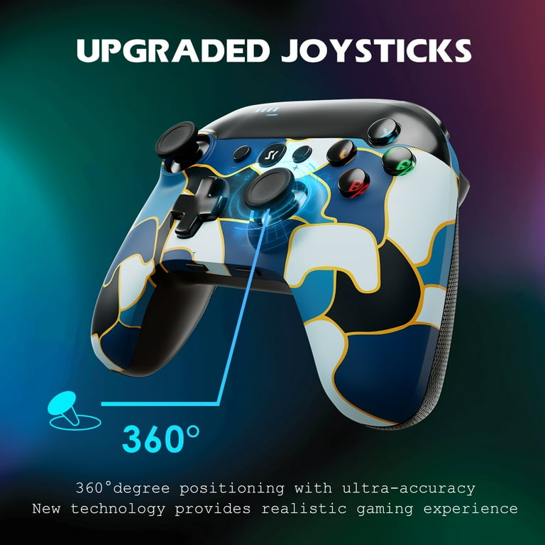 CHENGDAO Wireless Controller for Nintendo Switch Double Shock