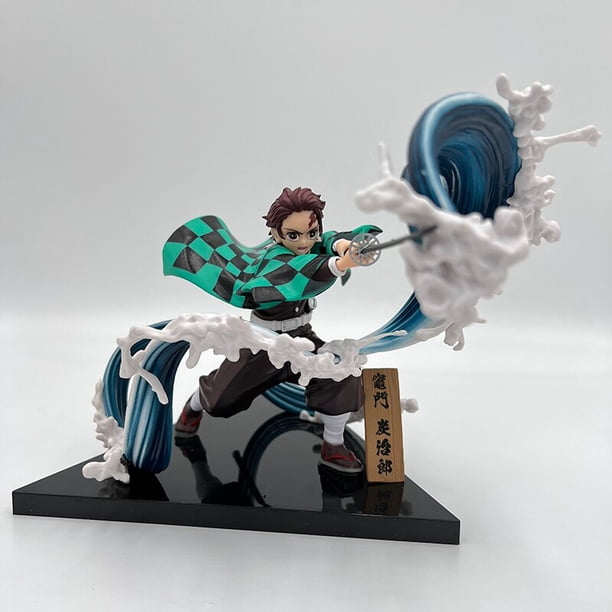 Kyojflats Rengoku Demon Slayer Anime Figura de acción, Kamado Tanjirou, Kimetsu no Yaiba, Warriushibou, Figura Daki, Juguetes de mantequilla, 18 cm18 cm sin caja al por menor zhangyuxiang unisex