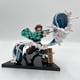 thumbnail image 1 of Kyojflats Rengoku Demon Slayer Anime Figura de acción, Kamado Tanjirou, Kimetsu no Yaiba, Warriushibou, Figura Daki, Juguetes de mantequilla, 18 cm18 cm sin caja al por menor zhangyuxiang unisex, 1 of 2