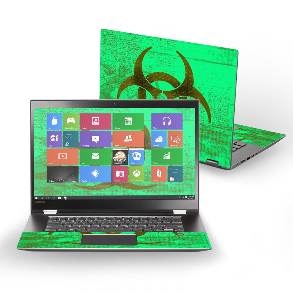Skin Decal Wrap Compatible With Lenovo Flex 5 14" (2017) Biohazard