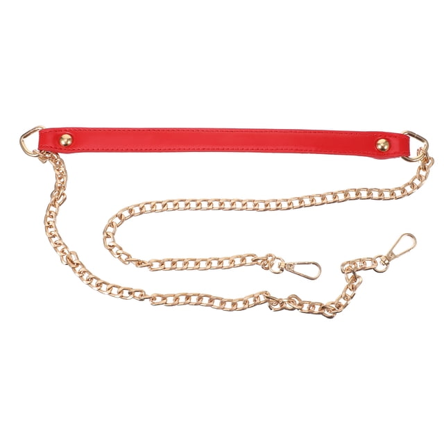 EeaseCA 1 Pc Elegant Bag Accessory Versatile Bag Chain Creative Leather Bag Chain