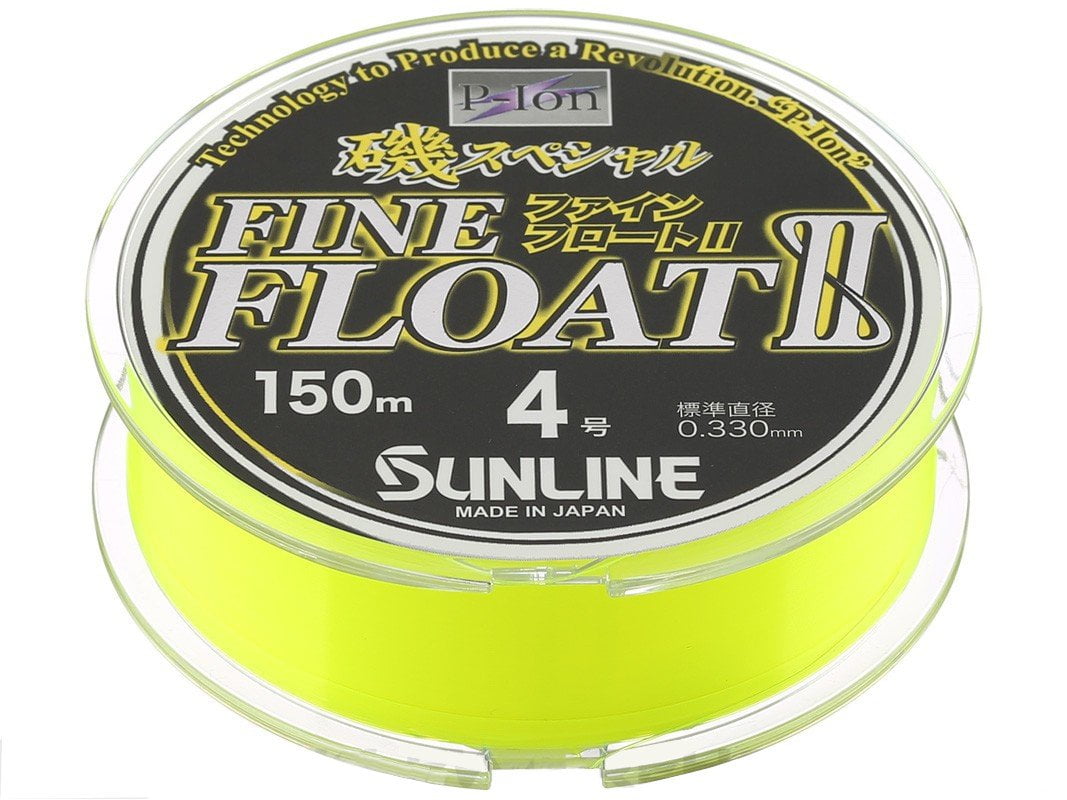 Sunline Monofilament SIGLON FINE FLOAT II P-ION Any LB Test 165 Yard Spool 
