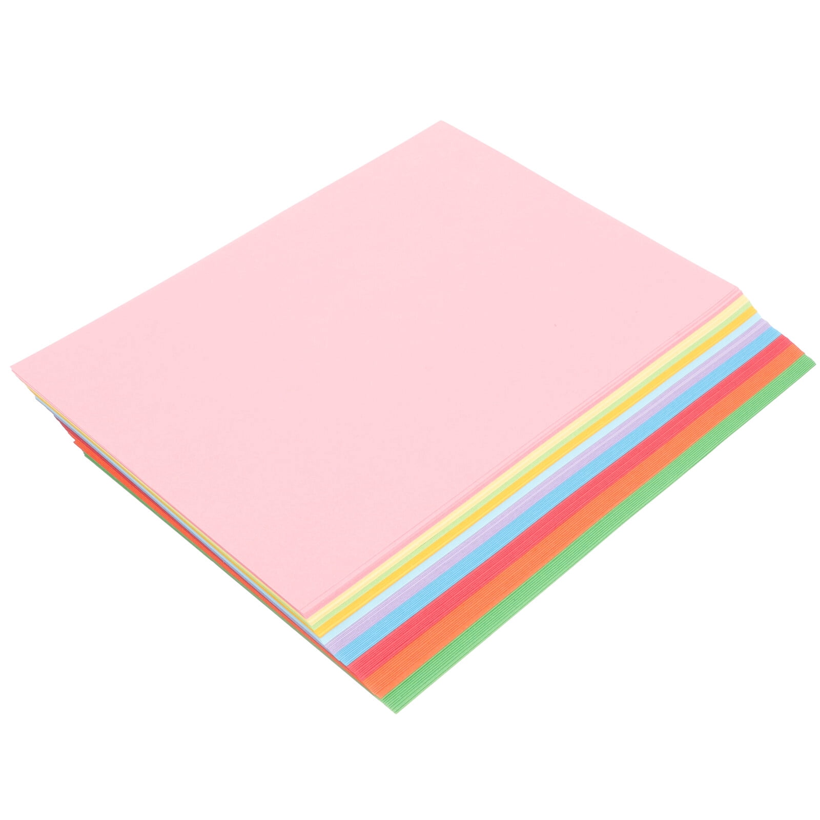 Hemoton 100 Sheets Colorful Origami Paper Pack for Folding, Painting, Crafting, and Printing - Multi- Paper Set