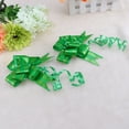 thumbnail image 5 of 20PCS Golden Side Design Pull Bows Gift Knot Ribbons String Bows for Wedding Gift Wrapping Car Decoration (Green), 5 of 8