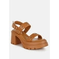 thumbnail image 2 of Urla Eyelet Detail Platform Heel Sandals, 2 of 10