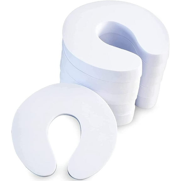 Door Pinch Guard and Door Slam Stopper 6pk. Use Safety Door Guard Made of Soft Foam to Keep Door Open.