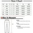 thumbnail image 3 of Linen Pants Women Casual Trendy Mid Waisted Solid Color Pleated Skinny Ankle Pant Button Slim-Fit Summer Trousers, 3 of 6