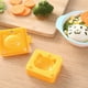 thumbnail image 3 of Injueey Molde de bolas de arroz para el hogar, cocina DIY, hecho a mano, antideslizante, para hacer rollos de comida, molde Manual reutilizable para el Cocina y Comedor Injueey  HA077963-00, 3 of 6