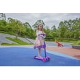 thumbnail image 3 of Gotrax GS2 Trottinette Pliable 2-en-1 pour Enfants de 2 à 6 Ans, avec Siège Amovible, Hauteurs de Guidon Ajustables, Roues Lumineuses, Plateau Grand, Charge Maximale de 100 Lb – Cadeau Parfait pour Garçons et Filles, Violet, 3 of 6