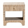 thumbnail image 4 of bali & pari Julia Boho Nightstand, 1-Drawer, Natural, 4 of 10