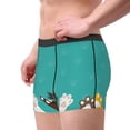 thumbnail image 2 of Uemuo Cute Cat Paw And Dog Pattern Men's Boxer Briefs,Trunk Anti-Chafing,Comfortable, Durable, and Stylish Underwear-X-Large, 2 of 9