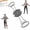 Grey, variant on Flywheel Arm Trainer for Men & Women,Portable Forearm Strength Trainer for Gym, Chest and Arm Trainer for Upper Workout,Fun Fitness Equipment for Arms,Chest &