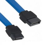 BLUE SATA Internal Cable Straight to Straight 20 Inch