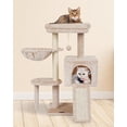 thumbnail image 2 of Cute Cat Tree Kitten Cat Tower for Indoor Cat Condo Sisal Scratching Posts with Jump Platform Cat Furniture Activity Center Play House, 2 of 14