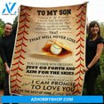 thumbnail image 1 of Blanket Baseball From Dad To Son That Will Never Loses, 1 of 3