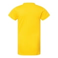 thumbnail image 2 of LAT Sportswear 2616 Girls Fine Jersey Longer Length T-Shirt- Yellow - Medium, 2 of 4