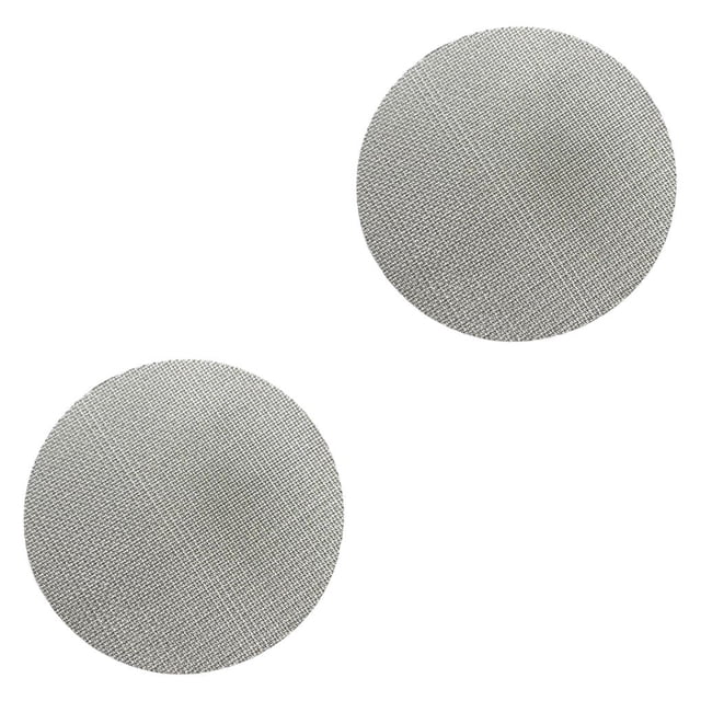 Cateissary Placa de filtro de portafiltro para una extracción de café rico y sabroso Plata 53.5 mm 2Conjunto