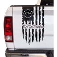 thumbnail image 1 of We The People Betsy Ross Flag 1776 - Adhesivo de vinilo para puerta trasera de camión con bandera estadounidense envejecida de EE. UU. Preámbulo de la Constitución de EE. UU. Se adapta a la mayoría d JAMW Sencillez, 1 of 5