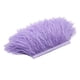 thumbnail image 5 of Bewildely Adorno lujoso de cinta con adorno de flecos de plumas de avestruz teñidas en yarda violeta claro 2Conjunto, 5 of 6