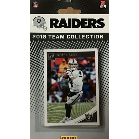 - Oakland Raiders 2018 Donruss NFL Football Complete Mint 13 Card Team Set with Derek Carr, Marshawn Lynch, BO, Marcell Ateman Rookie card plus