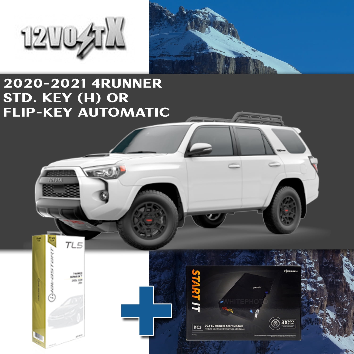 2020-2021 Toyota 4Runner Std. Key 