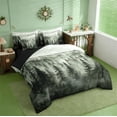 thumbnail image 4 of Manfei Nature Scenery Mountain 7-Piece Twin Bedding Sets,Rustic Woodland Botanical Pine Tree Bedding Comforter Set For Kids Adults Natural Jungle Plants Reversible, 4 of 8