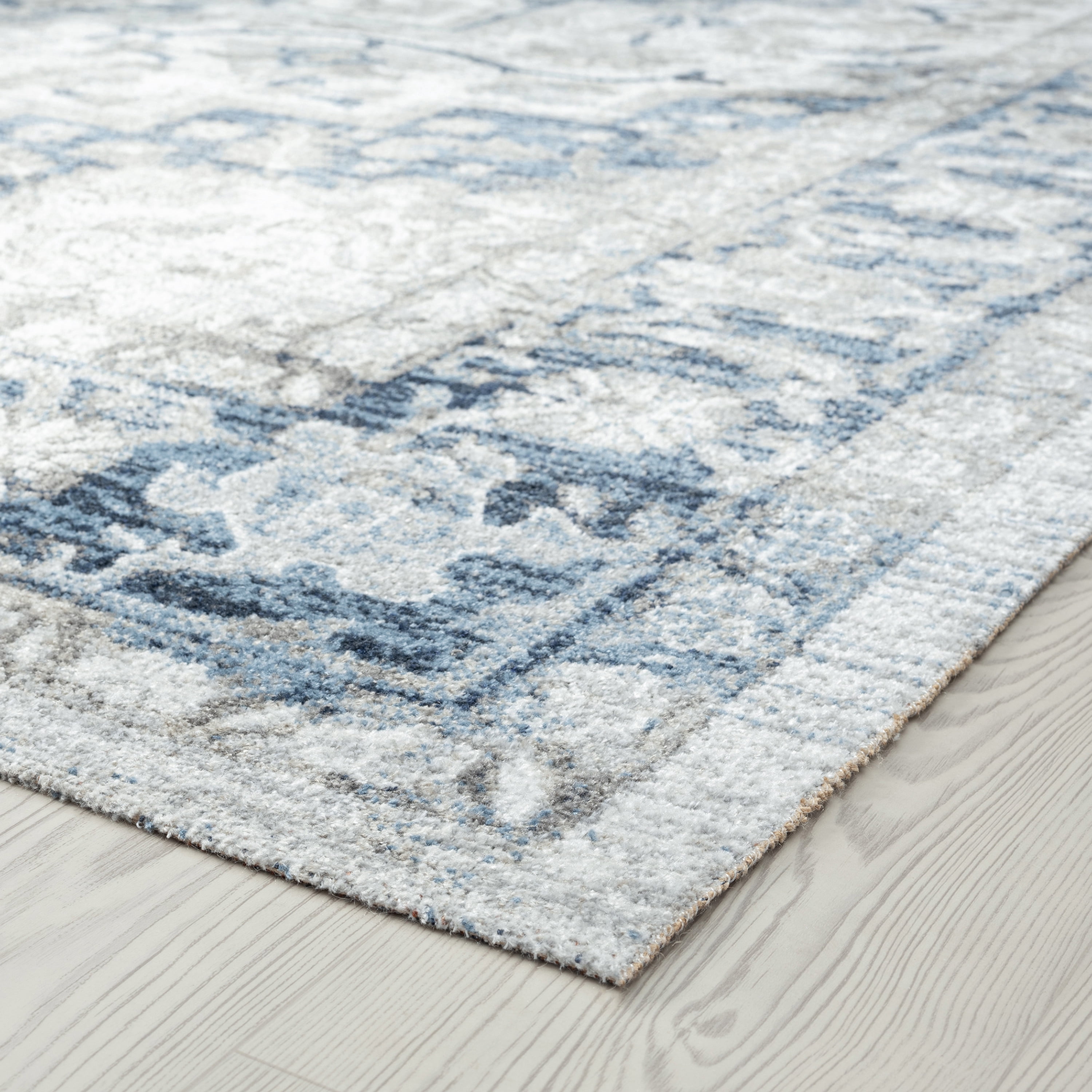 Traditional 9x12 Area Rug (8'9'' x 11'3'') Oriental Cream, Cream Living Room Easy to Clean