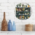 thumbnail image 3 of Yayeee 10" Wall Clock Battery Operated Quartz Round Silent Non-Ticking Home Decor, White Shelf, 3 of 6
