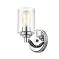 thumbnail image 2 of 3681-CH Millennium Lighting 1 Light Wall Sconce-9 Inch Tall and 4.38 Inch Wide-Chrome Finish, 2 of 6