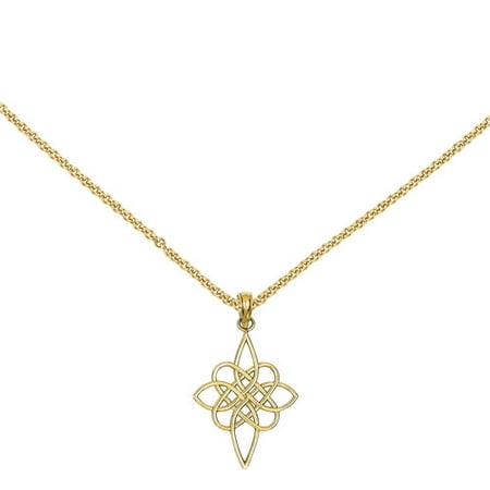 14kt Yellow Gold Celtic Knot Pendant