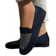 thumbnail image 5 of uvwlwu Women's Mesh Shoes Casual And Fashionable On Mesh Shoes Breathable And Comfortable Export Quality Women's Shoes.(Dark Blue,8), 5 of 9