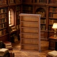 thumbnail image 1 of BELOVING 1/12 Dollhouse Miniature Bookcase Birthday Gift Prop Miniature Storage Shelf Brown, 1 of 10